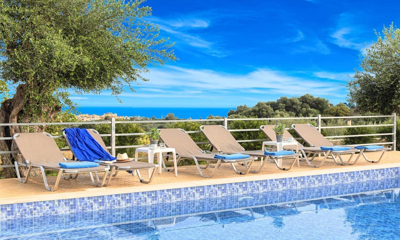 Aqua Blue Villas With Heated Pool Mathes Exterior photo